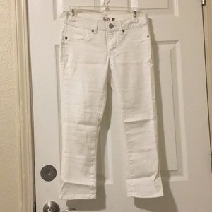 SO White Skinny Jegging Capri